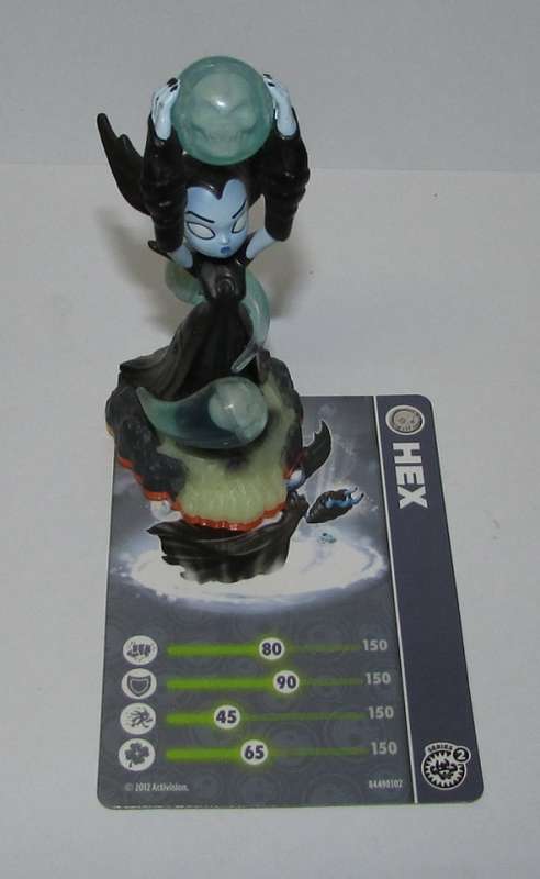 Skylanders Giants - Hex with Card