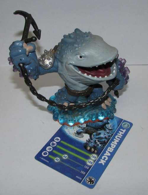 Skylanders Giants - Thumpback with Card