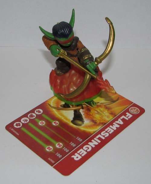 Skylanders Spyros Adventure - Flameslinger with Card