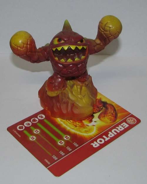 Skylanders Spyros Adventure - Eruptor with Card