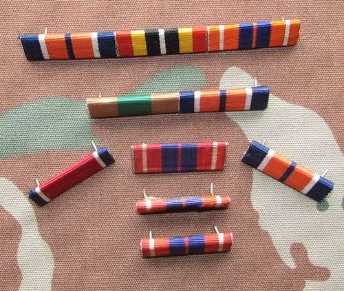 Ribbon Bar Lot