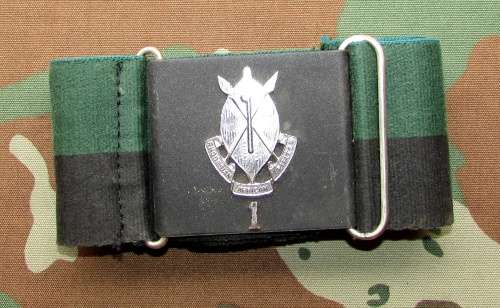 Rhodesia - " RAR 1 " Officers Stable Belt