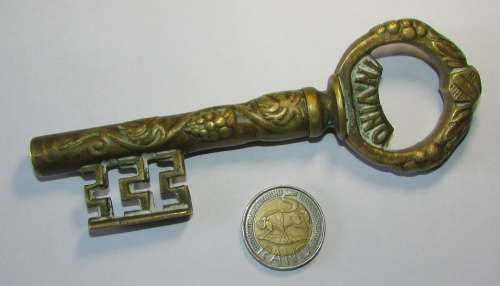 Vintage " Brass " Key