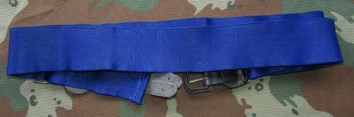 Hard to Find - Zimbabwe " SAS " Stable Belt