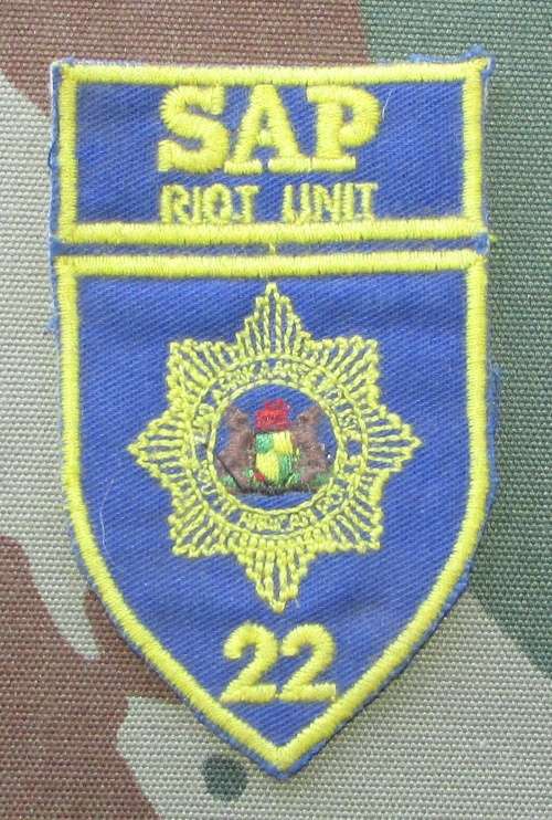 SAP - Riot Unit ( Pieterburg ) Cloth Flash