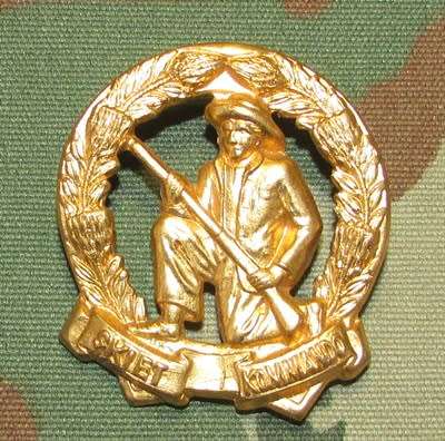 SADF - Skiet Commoando Cap Badge