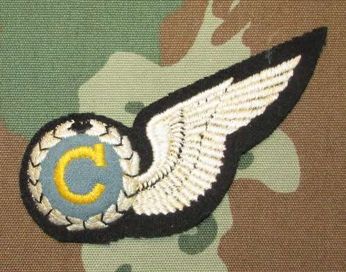 SADF - Air Force Embroidered Wing