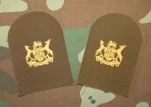 SADF - Navy Rank Badge Pair
