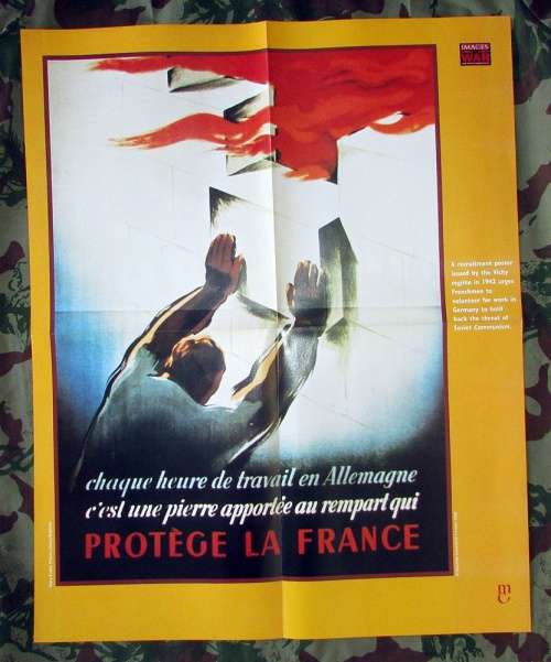 Images of War " Re-Production " World War Two Era Poster ( 550MM by 450MM )