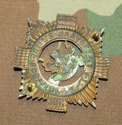 Transvaal 8th Infantry Scottish Cap Badge