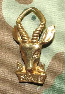 SADF - Large Infantry Brass Cap Badge