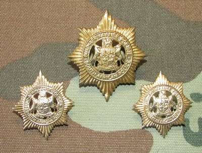 SA Cap and Collar Badge Set