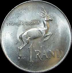 1977 Republic of South Africa One Rand