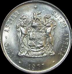 1977 Republic of South Africa One Rand