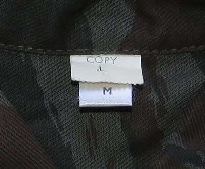 SADF - Recce Copy Fapla Camo Shirt ( Mint and Un-Worn - Medium )