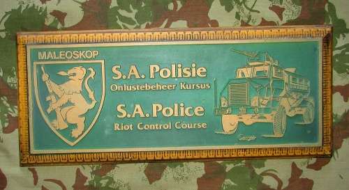Maleoskop " Riot Control Course "