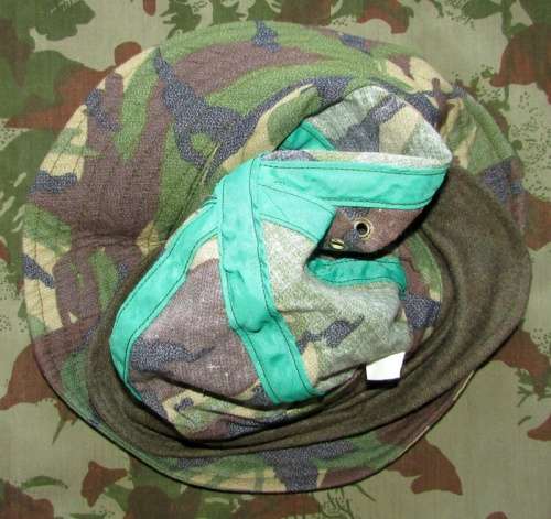 SADF - Recce Copy Tanzanian Camo Bush Hat ( Mint and Un-Worn ) Medium