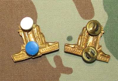 SADF - Cape Corps Collar Badge Set