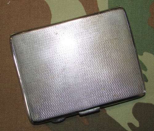 World War Two " The Downbeats " Cigarette Case