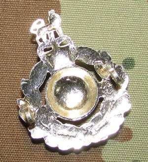 Royal Marines Adonised Cap Badge