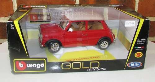 Bburago Gold Collection - 1:18 Mini Cooper 1969