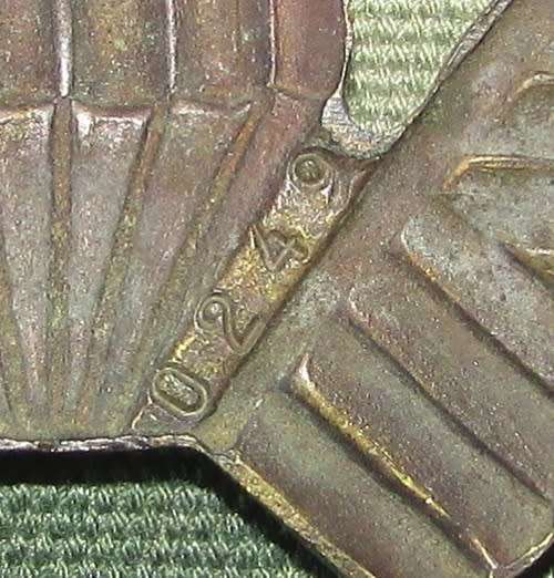 Rhodesia - Selous Scouts Wing ( Number 0249 Issued to TRP White )