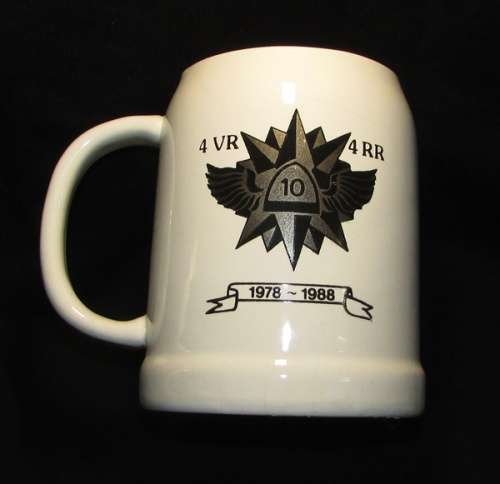 SADF - 4 Recce Regiment " 10 Year " Mug