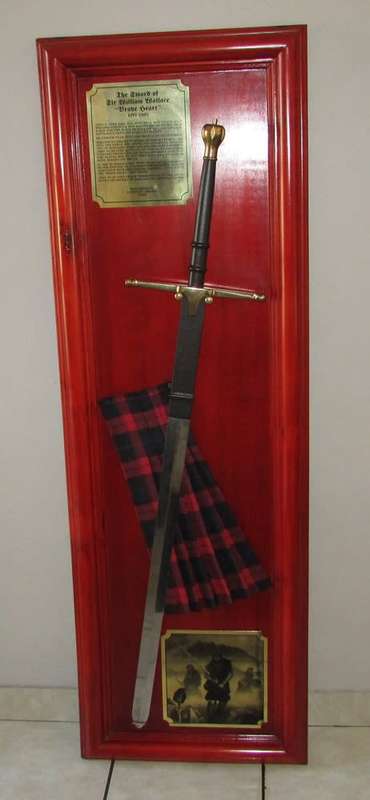 Reduced - 2003 Mike Kinsley - Limited Edition of 50 The Sword of Brave Heart Collectors Pieces