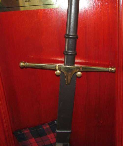 Reduced - 2003 Mike Kinsley - Limited Edition of 50 The Sword of Brave Heart Collectors Pieces