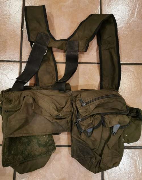 SADF - Special Forces ( Recce ) Niemoller Load Bearing Vest Webbing ( Bush War )