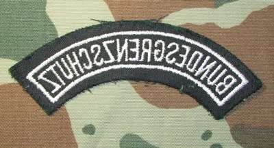 German Army Shoulder Title
