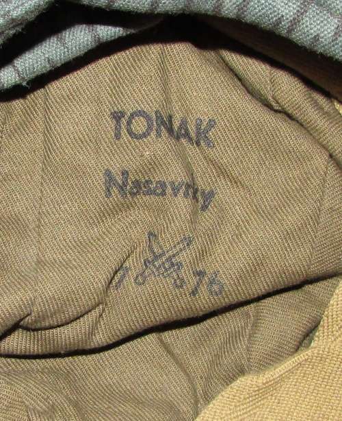 Czech Republic Camo Hat - Tonak Nasavrky Zavod Falling Rain Pattern