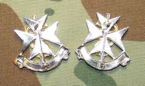 SADF - Medical Corps Collar Badge Pair