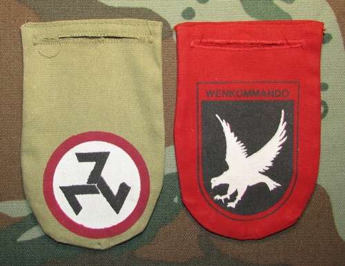 AWB Wenkoomando Slip on Shoulder Flash Pair