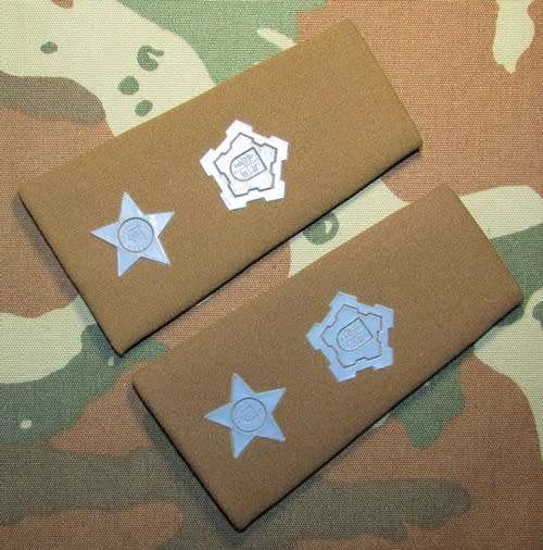 SADF - Air Force Commandant Slip on Rank Pair