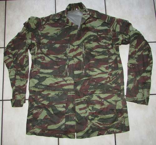 SADF - Special Forces ( Recce ) Issue Copy Camo French Lizzard HBT Smock ( Big Medium )
