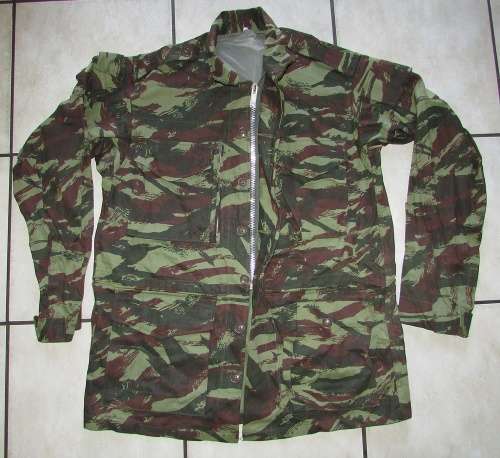 SADF - Special Forces ( Recce ) Issue Copy Camo French Lizzard HBT Smock ( Big Medium )