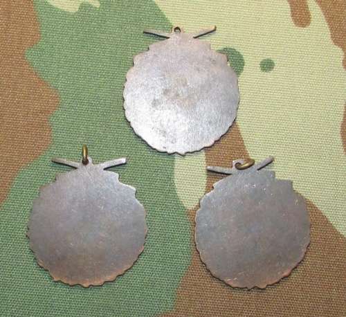 S.A.N.R.A Trio of Shooting Medals