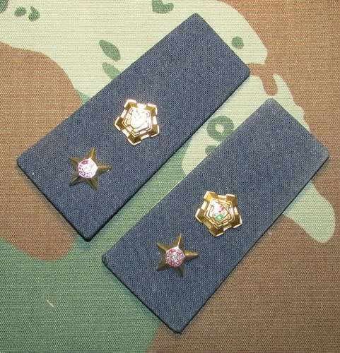 SADF - Rank Epaulette Pair