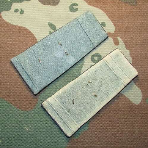SADF - Rank Epaulette Pair