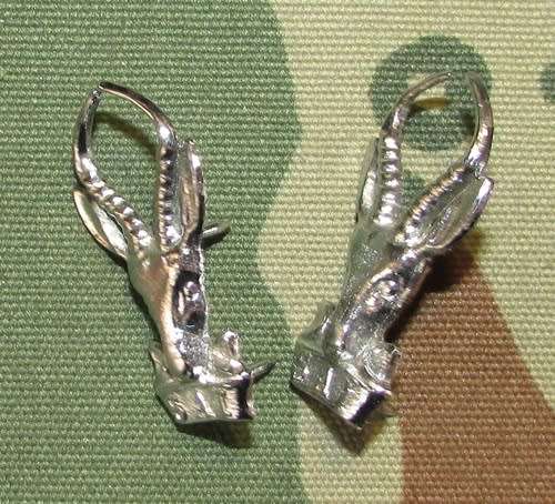 SADF - Infantry Collar Badge Pair