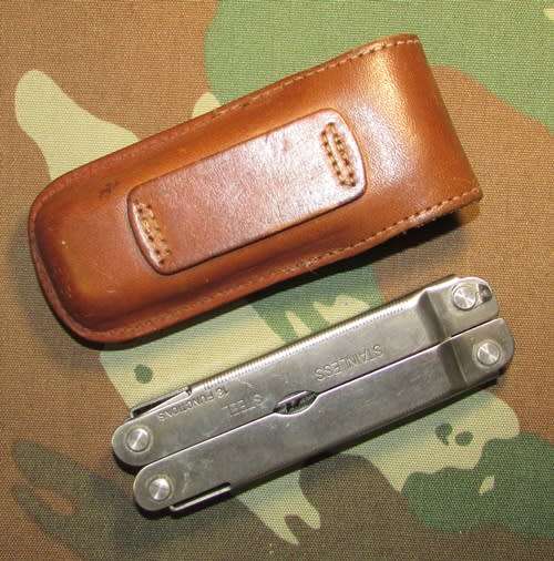 Stainless Multi Tool with Leatherman Pouch