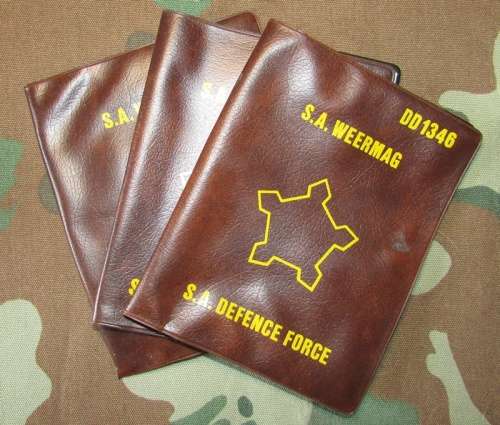 SADF - Defence Force ID Folder Lot ( One Bid to take all 3 )