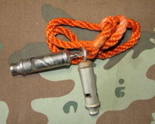 Pair of SA/Voortrekker Whistles
