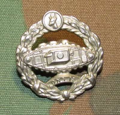 Tank Corps Cap Badge