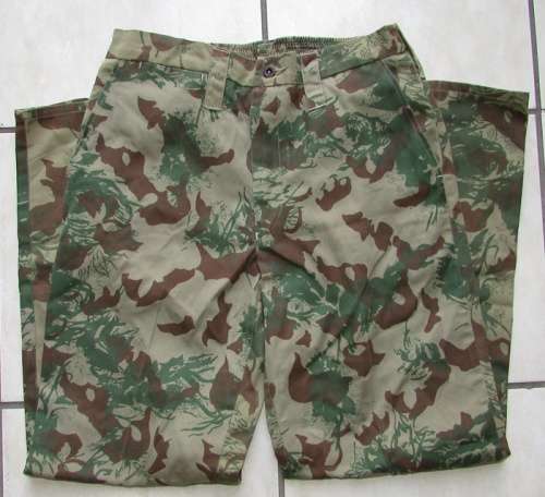 SA Camo Overall Trousers ( Dated 1991 ) Top Condition