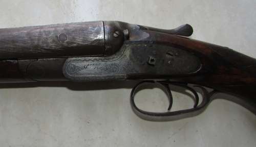 Deactivated London Field Double Barrel Shotgun ( 12g plus 16g Combination ) with Certificate