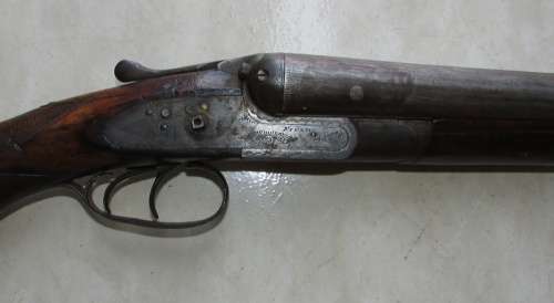 Deactivated London Field Double Barrel Shotgun ( 12g plus 16g Combination ) with Certificate