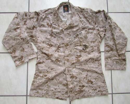 US Navy Digital Desert Camo Shirt ( Top Condition )