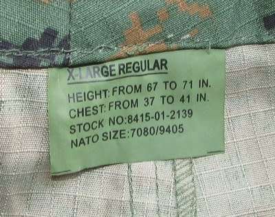 US Navy Digital Camo Set ( Top Condition )